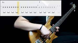 Red Hot Chili Peppers By The Way Bass Cover Play Along Tabs In Video Youtube