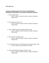 Ø akta orang papa 1977 (akta 183). Https Www Kpwkm Gov My Kpwkm Uploads Files Converted 6326 Aktalain Pdf