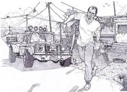Here, we have grand theft auto coloring pages free and downloadable. Gta 5 Coloring Pages 1nza