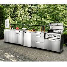 John boos block culinarte stainless steel kitchen cart with 30 by 20 inch removable maple cutting board top, stainless steel. Stainless Steel Waterproof Modern Outdoor Kitchen Cabinet Furniture Set Buy Outdoor Kitchen Kitchen Set Modern Kitchen Product On Alibaba Com