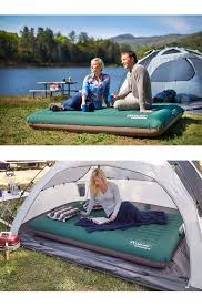 Rest Comfortably Anywhere With The Lightspeed Outdoors Queen Pvc Free Airbed Made From Eco Frien Air Mattress Camping Comfortable Camping Outdoor Living Patio
