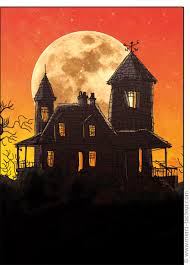 Carte Citrouille Dessin Photo Bois Halloween Peur Card Drawing Pumpkin Wood 31october Carte La Ma Dessin Halloween Carte Halloween Halloween Maison