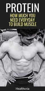 How Much Protein Should You Eat To Build Muscle Build Muscle Muscle Fitness Muscle