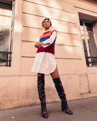 Maybe you would like to learn more about one of these? The Boots In Brown Leather Worn By Tatiana On The Account Instagram Of Tinka Spotern