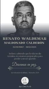 NOTA DE DUELO. Con gran pesar manifestamos nuestras más sinceras muestras  de condolencias a la Familia Maldonado Calderón, especialmente a nuestro  amigo Renato Calderón , ante la irreparable pérdida de su amado