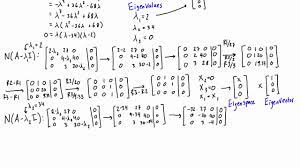 Now it is your turn to find the eigenvector for the other eigenvalue of −7 Find The Eigenvalues And Eigenvectors Of A 3x3 Matrix Youtube