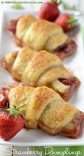 Strawberry Dumplings Easy Strawberry Dessert Recipe