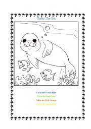 Song of the sea coloring book: Under The Sea Coloring Page Esl Worksheet By Kohaku