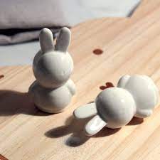 Miffy Ceramic Salt Pepper Shakers In Color Miffy Ceramics Tea Towel Set