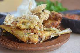 Pecel Ayam Lamongan Dengan Dua Macam Sambal Resep Ayam Makanan Masakan Indonesia