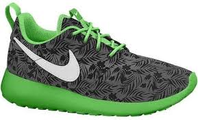 Black And Lime Green Nike Sneakers Best Nike Roshe Run Kids Shoes Sneaker Finds Nike Kids Shoes Nike Nike Roshe Run