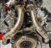 S63 High Flow Catless Exhaust Downpipe - BMW F10 M5 / F13 M6