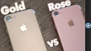 Iphone 7 Rose Gold Or Gold Youtube