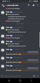 Check the official minecraft discord server its really cool (link: Server Room On Fire Help Minehut Forums