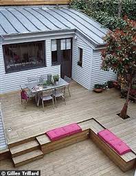 Une Belle Terrasse Pour Profiter De La Vie Terrasse Ideer Hytte Hage Terrasse Hage