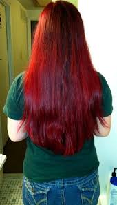 A helpful tutorial where i walk you through how to dye your hair red using manic panic's vampire red with commentary and. Manic Panic Vampire Red On My Unbleached Hair This Is Not My Hair But I Love This Colour Red Hair Don T Care Hair Envy Multi Colored Hair
