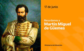 En el bicentenario de la patria, güemes esta mas vigente que nunca. Nicolas Trotta On Twitter Hoy Conmemoramos La Muerte Del Gral Martin Miguel De Guemes Defensor De Las Fronteras Del Norte Junto A Su Ejercito De Gauchos Recordamos Con Orgullo A Este Hombre