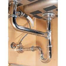 Easy ways to replace drain traps at the home depot. Everbilt 1 1 2 In X 8 In 24 Gauge Chrome Plated Brass Slip Joint Sink Drain Tailpiece Extension Tube With Hi Line Branch C814b 2 The Home Depot
