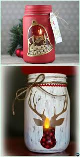 80 Creative Diy Christmas Candle Holders Ideas To Makes Your Room More Cheerful Christmas Mason Jars Diy Christmas Mason Jars Christmas Crafts