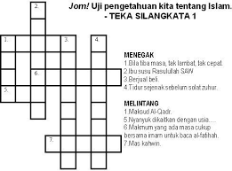 Tidak kira apa tujuan anda cari teka silang kata pendidikan islam tingkatan 1 ini, kami semua bersedia untuk berkongsi maklumat tersebut. Pelbagai Teka Silang Kata Pendidikan Islam Sekolah Rendah Yang Sangat Terhebat Untuk Para Guru Perolehi Cikgu Ayu