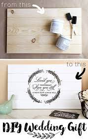 Buying your friends the perfect wedding or engagement gift can be a nerve wracking thing. 37 Expensive Looking Cheap Diy Wedding Gifts Diy Wedding Gifts Handmade Wedding Gifts Homemade Wedding Gifts