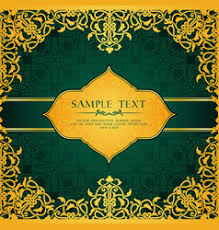 Muslim wedding psd album has got beautiful collection of psd background which can be easily edited and can be used for any indian functions. Muslim Wedding Invitation Card Vector Images Over 5 000