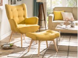 Der erste relaxsessel wurde von ekornes in 1971 herausgebracht. Sessel Stoff Esben Fusshocker Gelb Gunstig Kaufen