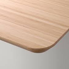 I repeated this on the second edge i needed to. Hilver Bamboo Table Top 140x65 Cm Ikea