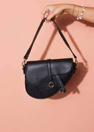 Nice brown and black saddlebag a noble home for the more exclusive pets. Shoulder Saddle Bag Cheap Online