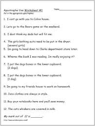 Apostrophe Worksheet 1 Worksheets Teaching Grammar Teaching English Grammar Grammar Worksheets