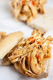 The buffalo chicken panini i've made didn't use leftovers, but it certainly could if you had some leftover top with some shredded colby jack cheese, then some of the buffalo chicken filling your buffalo chicken panini looks fabulous! Shredded Buffalo Chicken Sandwich Recipe The Rustic Foodie