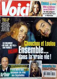 She was previously married to jean dujardin. Jean Dujardin Alexandra Lamy Alexandra Lamy And Jean Dujardin Emma Daumas Voici Magazine 10 March 2003 Cover Photo France
