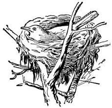 Black And White Clipart Images Of Birds Little Brown Bird Vintage School Lesson Page And Clip Art Black And White Birds Clip Art Bird Painting Diy