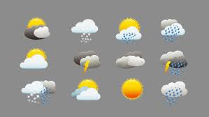 Weather Animation Icons Free Download By Rasheed Sobhee Via Behance Weather Icons Weather Symbols Animated Icons