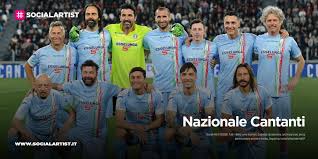 Le nostre prime impressioni sulla collezione calciatori panini 2021. La Nazionale Cantanti In Campo Con La Nazionale New Dreams