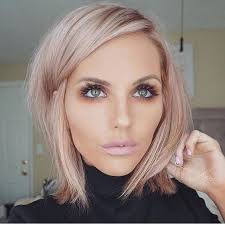 Pretty hairstyles wig hairstyles curly haircuts wedding hairstyles updo hairstyle latest hairstyles hairstyle ideas bright pink hair colourful hair. Rose Blonde Hair Color With Light Pink Lip Color Ladystyle