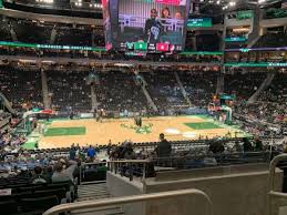 fiserv forum section 107 home of milwaukee bucks