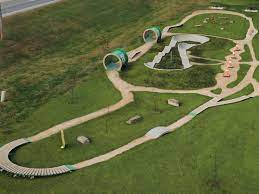 bike park and bicycle playgrounds american ramp company bike parking design bike parking kids bike track