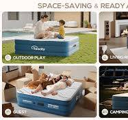 Amazon.com: 20” Tall Luxury Air Mattress with Quilted Foam ...