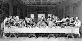 It was commissioned by duke ludovico sforza for the refectory of the monastery of santa. The Last Supper Drawing By Leonardo Da Vinci