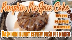 20 best mini bundt cake pan. Dash Mini Bundt Cake Maker Dash Mini Pie Maker Unboxing Keto Mini Pumpkin Pie Spice Bundt Cake Youtube