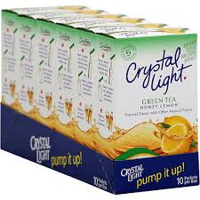 Crystal Light On The Go Honey Lemon Green Tea Drink Mix 10 Ct Powdered Drinks Mixes Wade S Piggly Wiggly