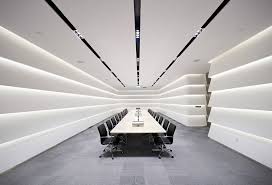 Hallucinate Sculpts A Digital Domain For Asia S Largest Metal Trading Platform Office Interior Design Office Interiors Meeting Room Design