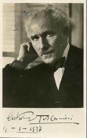 Toscanini, Rodzinski and Molinari.