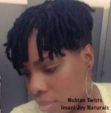 Mini Nubian Twists Braids For Short Hair Natural Hair Twists Short Box Braids Hairstyles