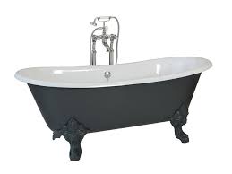 Freistehende badewanne aus quarrycast, farbe weiß länge 1900 x breite 845 x höhe 503 mm gewicht 71. Freistehende Badewanne Bristol Guss Nostalgie Duo 180 Cm