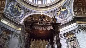 Este tipo de columna se hizo popular en la europa católica, incluyendo la parte sur de alemania, se extendió a españa, casi al mismo tiempo que bernini construía sus columnas, y de españa pasó en muy poco tiempo a las colonias. Basilica De San Pedro Por Dentro Youtube