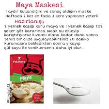 Blogbyhil Kaydetler Hazirmii Kizlar Bugun Sizlere Cilt Bakimiyla Ilgili Efsane Bir Maskeyle Geldiimm Maya Maskesi Cildin Yag Masken