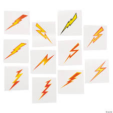 Free for commercial use no attribution required high quality images. Lightning Bolt Tattoos Oriental Trading