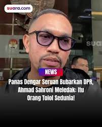 Sebuah pernyataan kontradiktif datang dari politisi senior NasDem ...